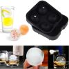 1pc 4 Skull Silicone Ice Ball Trays Summer Ice Cube Mold Silicone Mold Halloween Skull Ice Mold